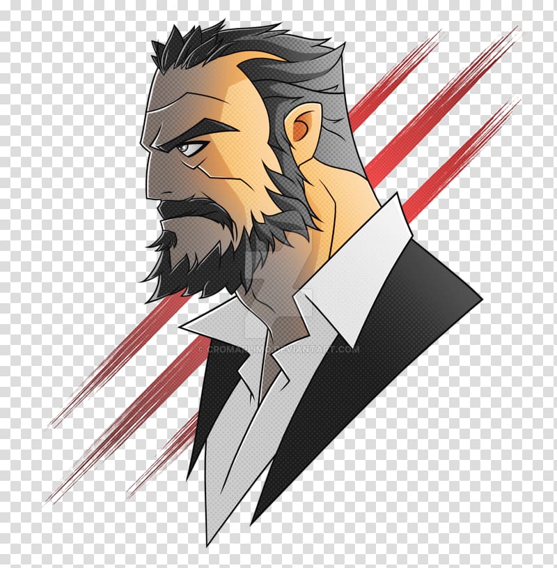 Wolverine X-Men Fan art, OLD MAN transparent background PNG clipart