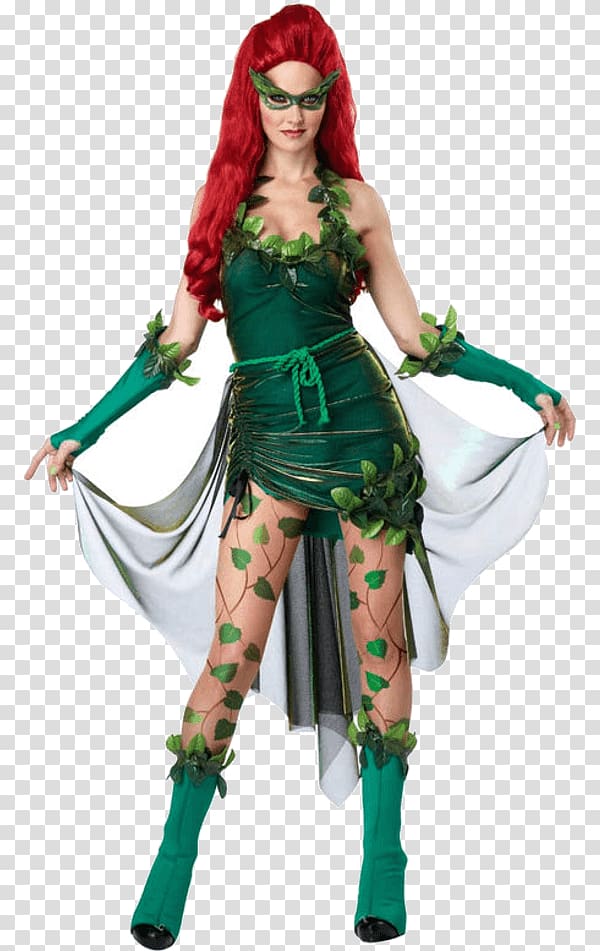 Poison Ivy Costume party Clothing Cosplay, cosplay transparent background PNG clipart