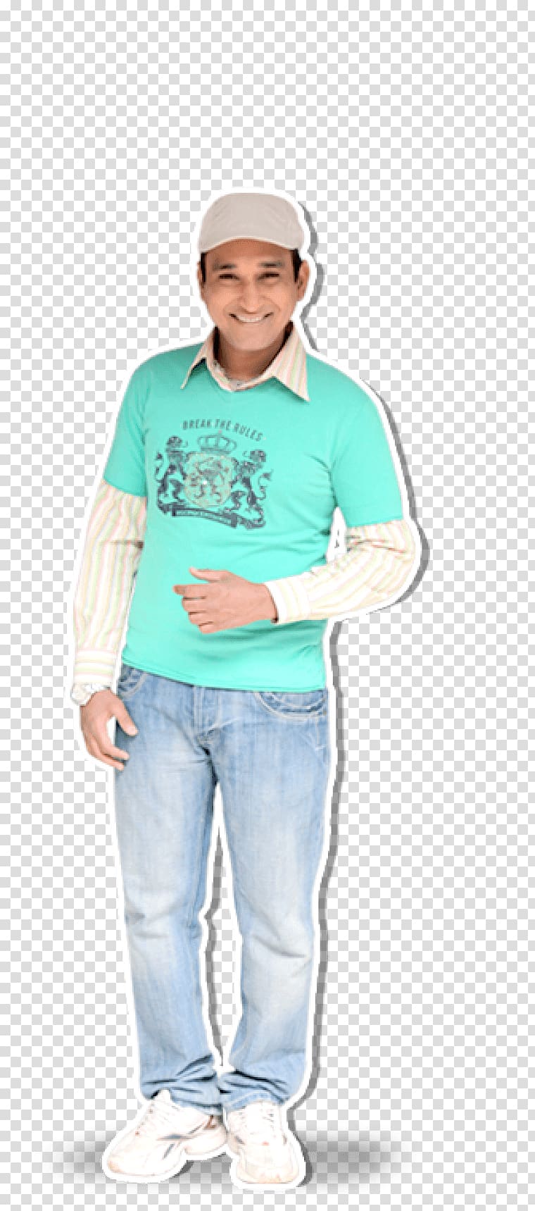 T-shirt Outerwear Cap Sleeve Jeans, T-shirt transparent background PNG clipart