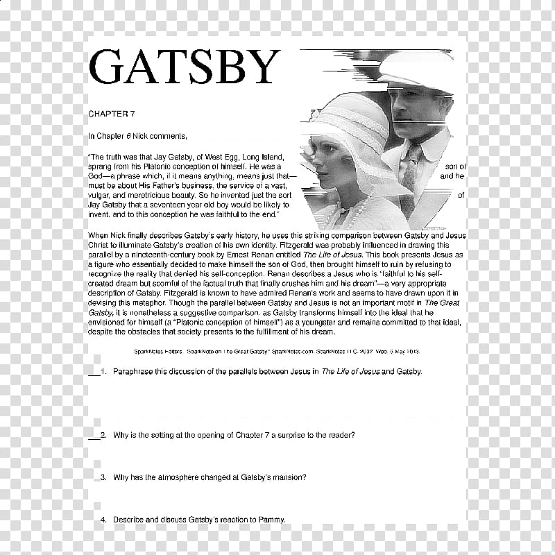 The Great Gatsby Book Chapter Analysis Dog, great gatsby logo transparent background PNG clipart