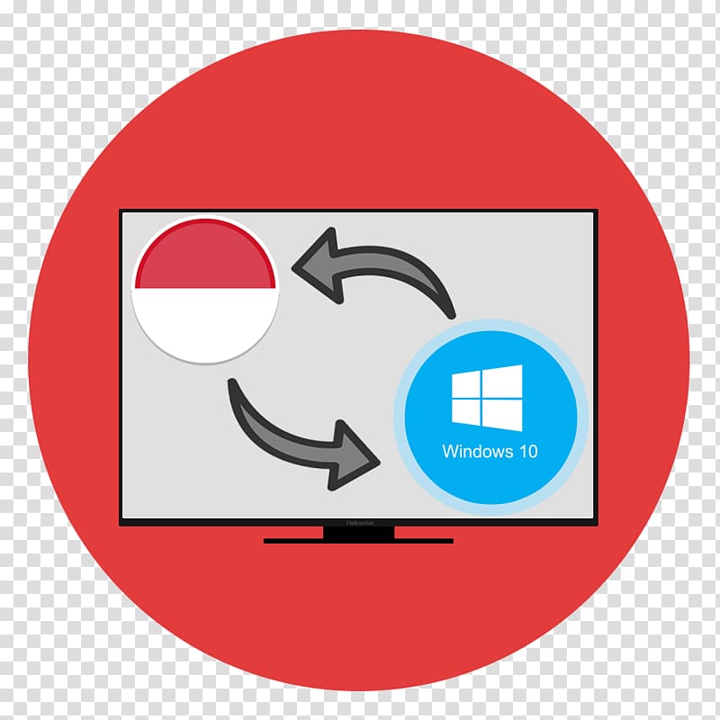 Language Interface Pack Indonesian Computer Icons Windows 10, Cuma transparent background PNG clipart