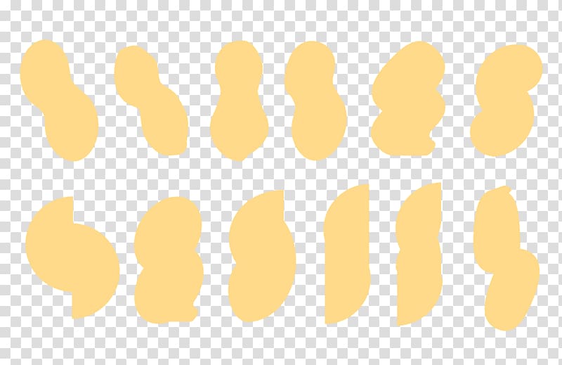 Finger Font, peanut shells transparent background PNG clipart