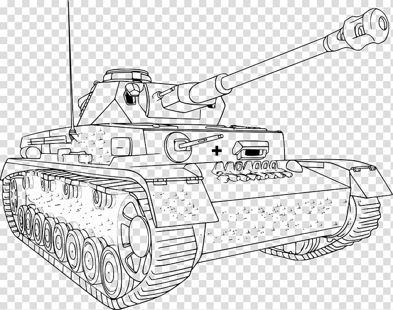 Free download | Second World War World of Tanks Coloring book Tiger I