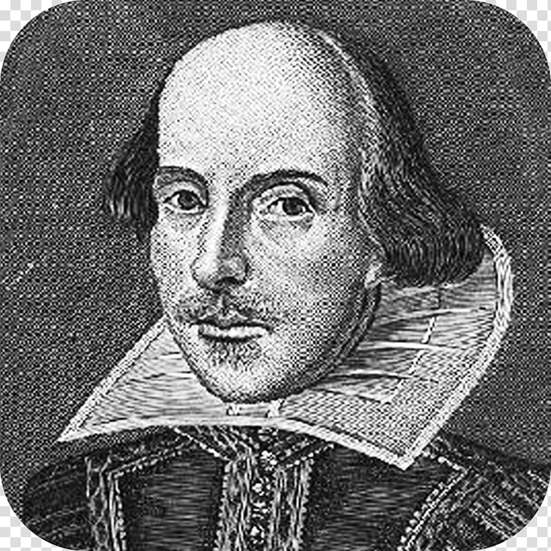 William Shakespeare Shakespeare\'s plays Stratford-upon-Avon Shakespeare authorship question Julius Caesar, others transparent background PNG clipart