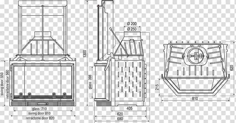 Fireplace Firebox Door Furniture, door transparent background PNG clipart