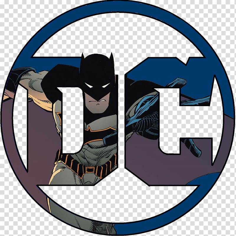 DC Batman on blue background, Diana Prince Batman DC Comics Logo Comic book, dc comics transparent background PNG clipart