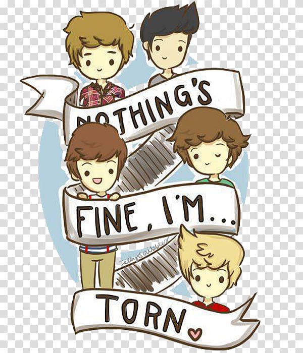 One Direction Drawing Cartoon Animation, one direction transparent background PNG clipart