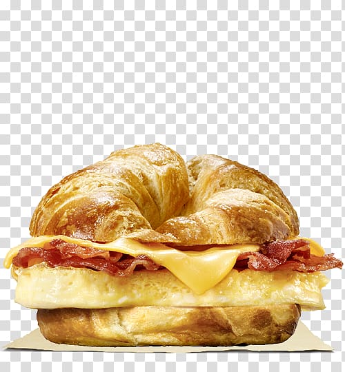 Breakfast Whopper Hamburger Burger King Bacon, bacon transparent background PNG clipart