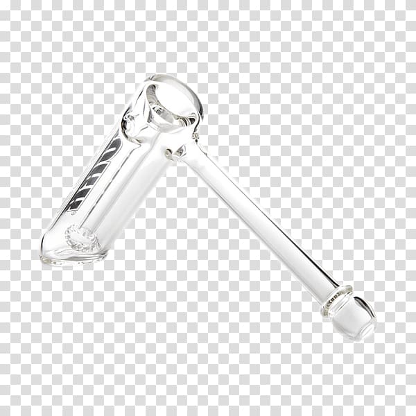 Head shop Silver Product design Glass Body Jewellery, glass pipe transparent background PNG clipart