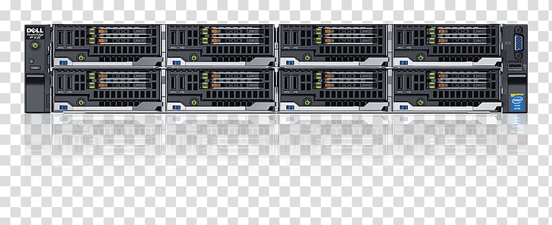 Computer network Dell PowerEdge Computer Servers Blade server, Computer transparent background PNG clipart