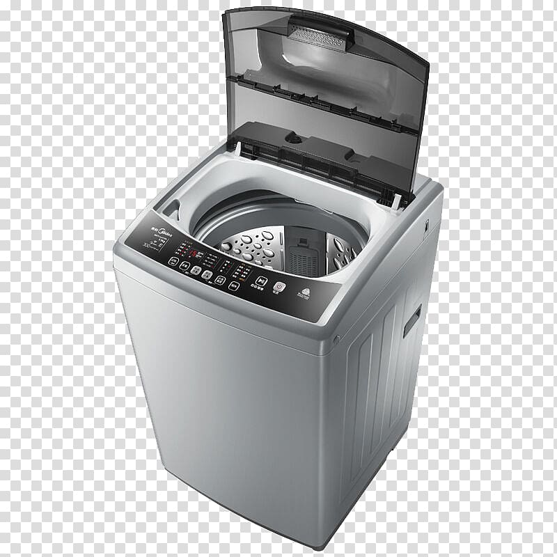 Washing machine Huizhou Daya Bay Economic and Technological Development Zone Midea, Household washing machines transparent background PNG clipart