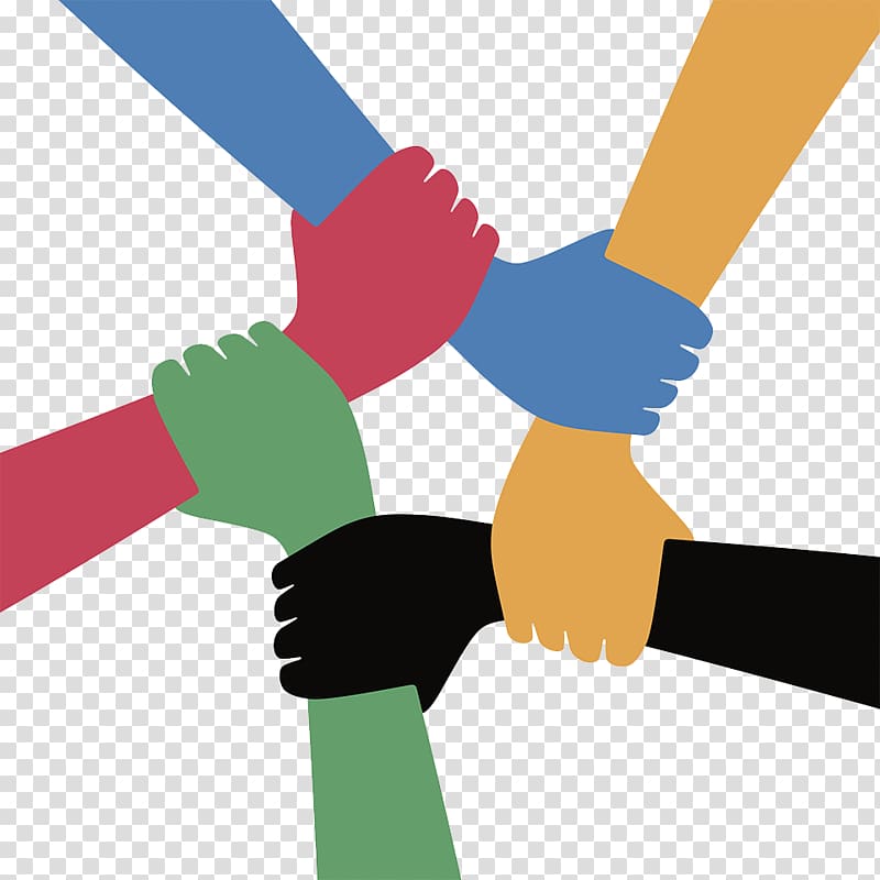 Circle of hands logo , Handshake Illustration, Peace and friendship ...