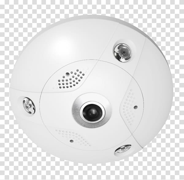 IP camera Closed-circuit television Fisheye lens Wireless security camera, Camera transparent background PNG clipart