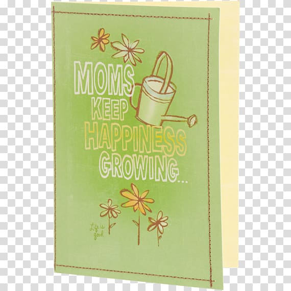 Green Font, Mothers Day Greeting Card transparent background PNG clipart