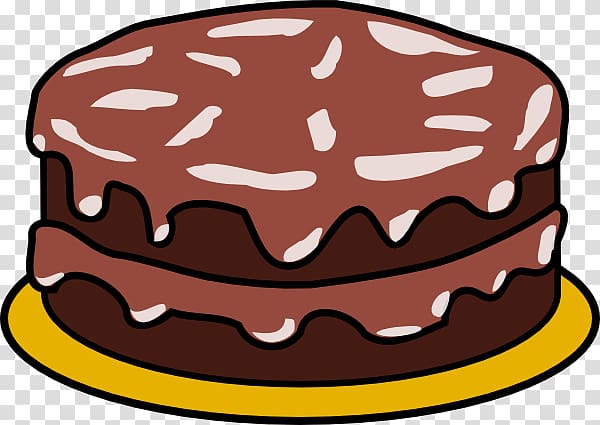 Birthday cake Chocolate cake Wedding cake Cupcake Tart, Cartoon Chocolate transparent background PNG clipart
