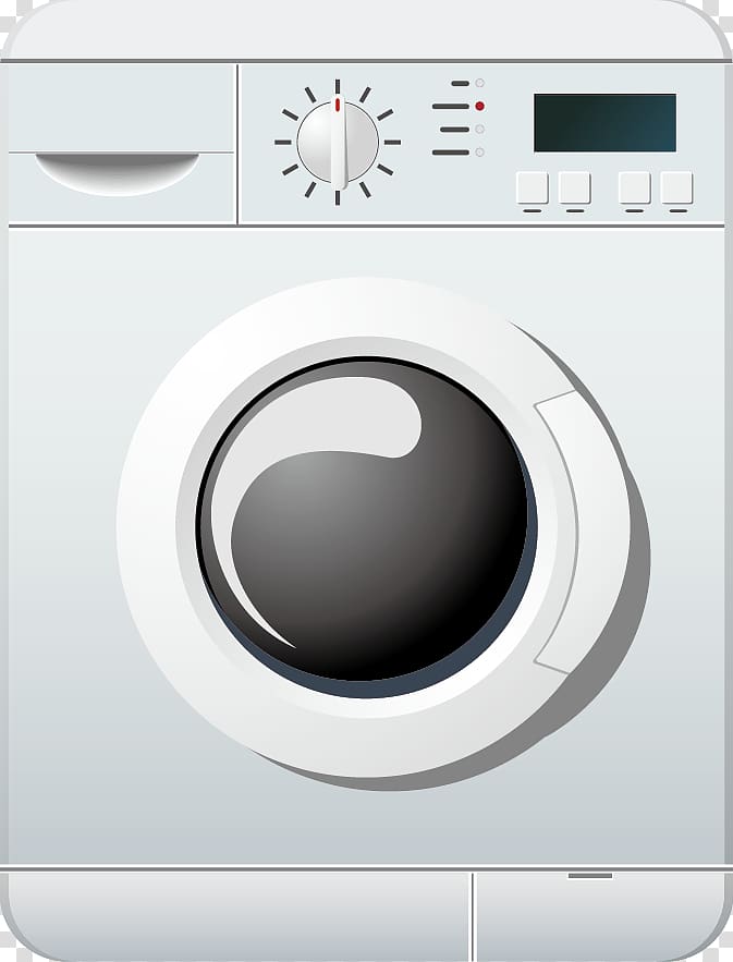 Washing machine Home appliance, washing machine transparent background PNG clipart