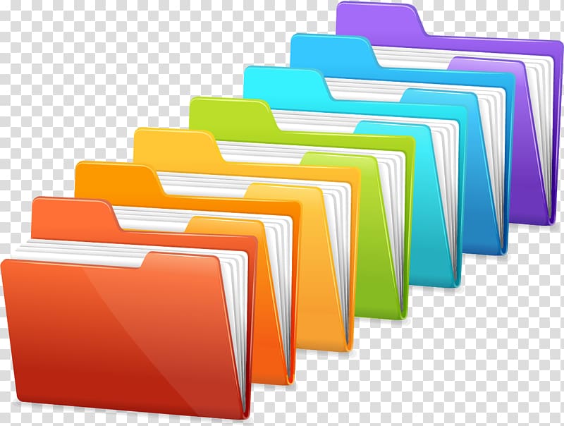 Paper File Folders Directory, h5 business cover transparent background PNG clipart