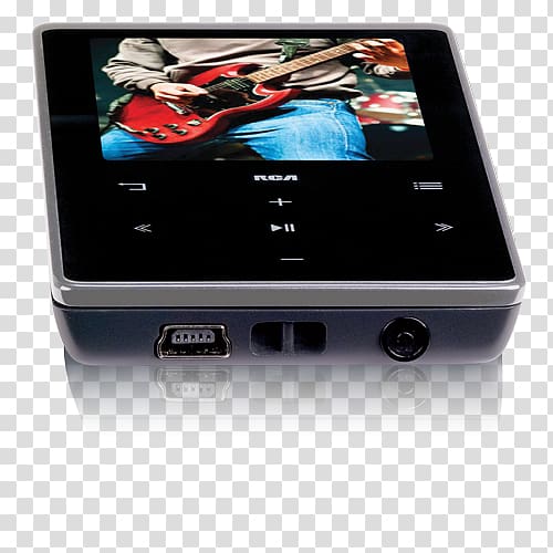 RCA 4Gb Video Mp3 Player With 2-Inch Display, Black Portable media player Computer Monitors, others transparent background PNG clipart