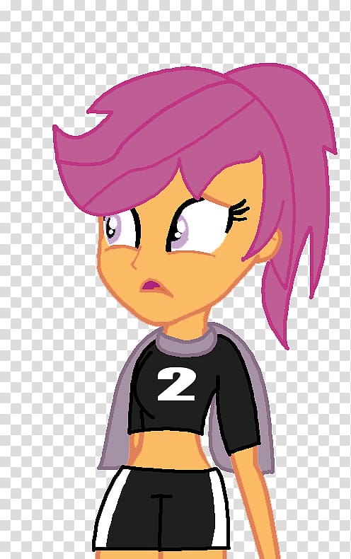 Scootaloo Art Human Pony, teen girl transparent background PNG clipart