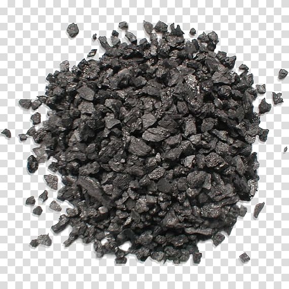 Activated carbon Vadodara Coal Granular material, Powdered Activated Carbon Treatment transparent background PNG clipart