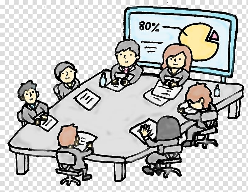 Toyosato Elementary School Illustration Meeting Quality circle, meeting transparent background PNG clipart