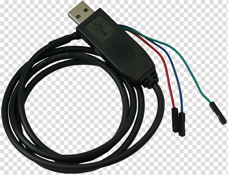 Serial cable USB Serial port Electrical Wires & Cable Pinout, USB transparent background PNG clipart