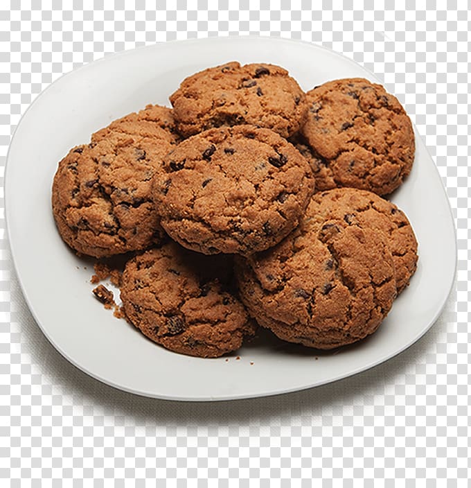 Chocolate chip cookie Muffin Biscuits Peanut butter cookie Oatmeal Raisin Cookies, chocolate cookies transparent background PNG clipart