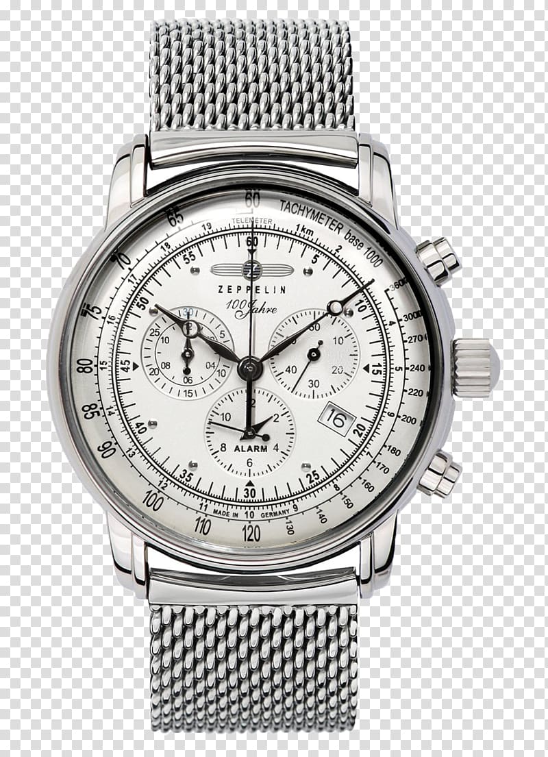 LZ 127 Graf Zeppelin Chronograph Watch Airship, watch transparent background PNG clipart