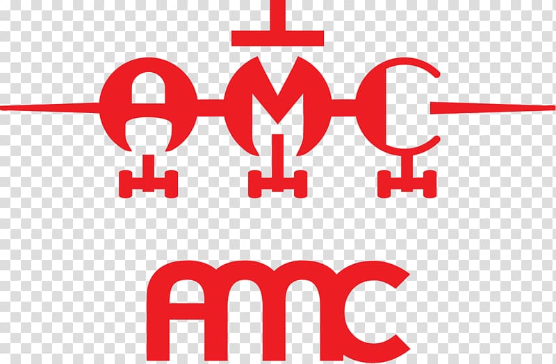 AMC Airlines AMC Theatres Air charter Logo, logo template transparent background PNG clipart