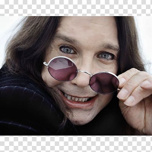 Blizzard of Ozz Musician Black Sabbath Artist Glasses, Ozzy Osbourne transparent background PNG clipart
