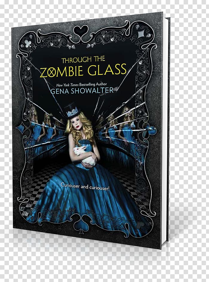 Through the Zombie Glass Alice\'s Adventures in Wonderland Alice in Zombieland The Queen of Zombie Hearts The White Rabbit Chronicles Series, book transparent background PNG clipart