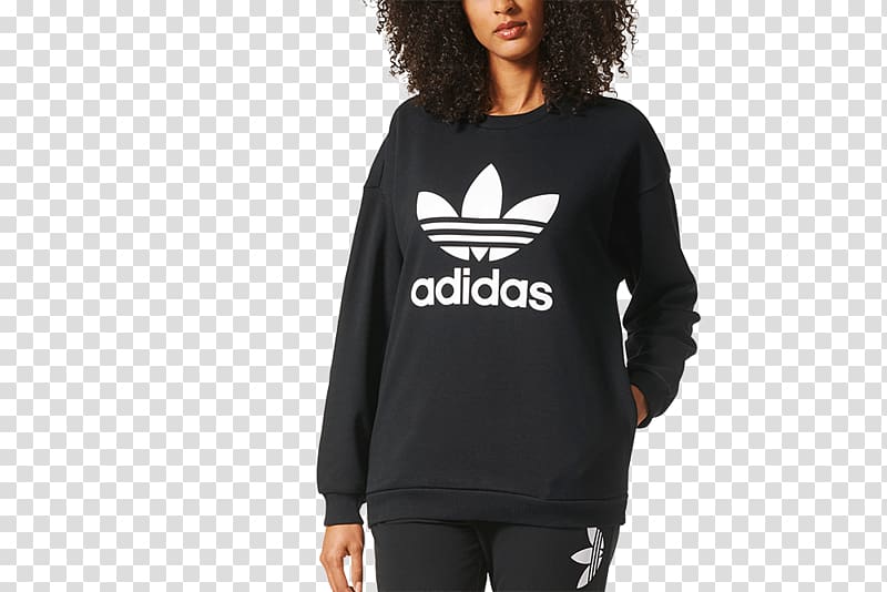Hoodie T-shirt Adidas Originals Sweater, funky 80s leggings transparent background PNG clipart