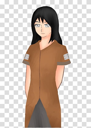 Outerwear Shoulder Brown hair Homo sapiens, others transparent background PNG clipart thumbnail