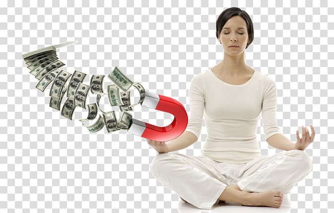 Meditation Lotus position Inner peace, Money Magnet transparent background PNG clipart