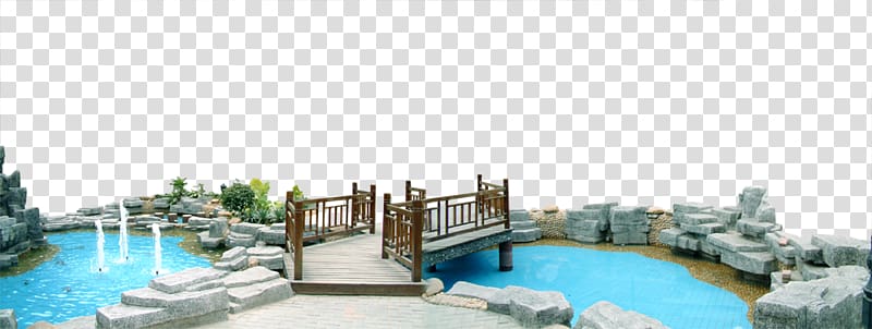 Timber bridge Icon, Wooden bridge transparent background PNG clipart