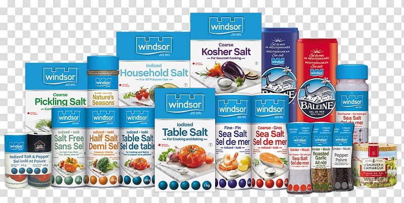 Windsor Salt Mine K+S Windsor Salt Iodised salt, salt transparent background PNG clipart