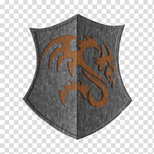 Symbol, dragon shield transparent background PNG clipart