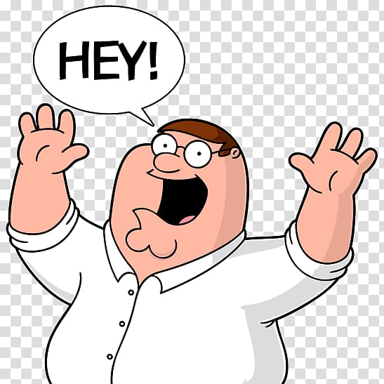Peter Griffin Stewie Griffin Lois Griffin Meg Griffin Stan Smith, we came. hey transparent background PNG clipart