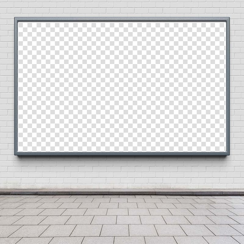 blue board on wall at daytime, Angle Pattern, Blank billboard transparent background PNG clipart