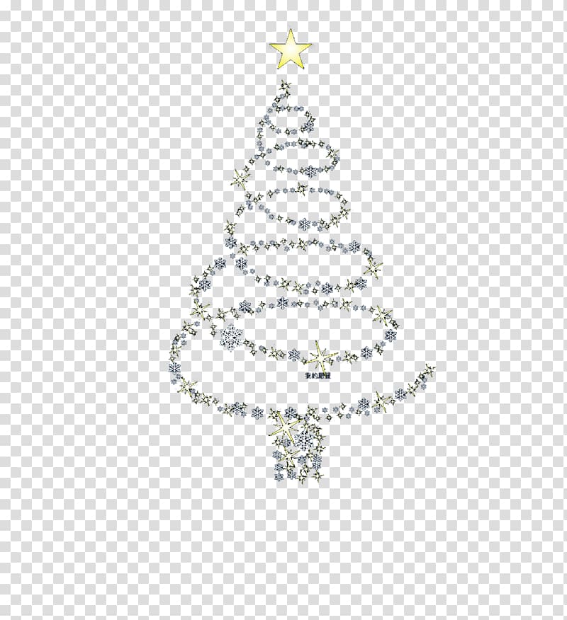 Christmas tree Christmas ornament, Diamond Christmas Tree transparent background PNG clipart
