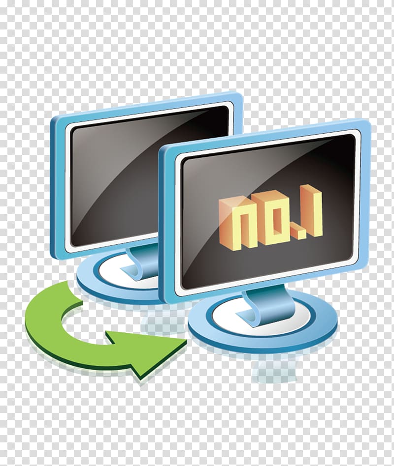Computer Multimedia Information Icon, Blue Computer Science and Technology transparent background PNG clipart