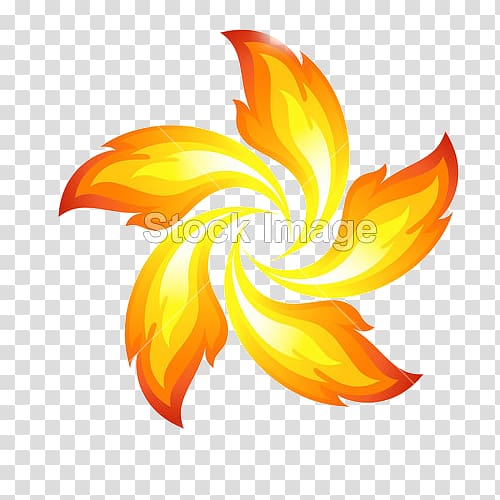 Fire Flame Euclidean Illustration, The formation of flame flowers transparent background PNG clipart