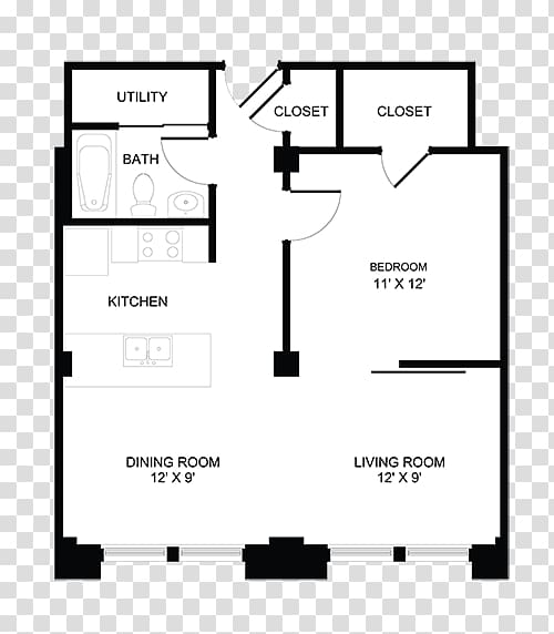 Floor plan Apartment Building Cherry Hill Towers, apartment transparent background PNG clipart