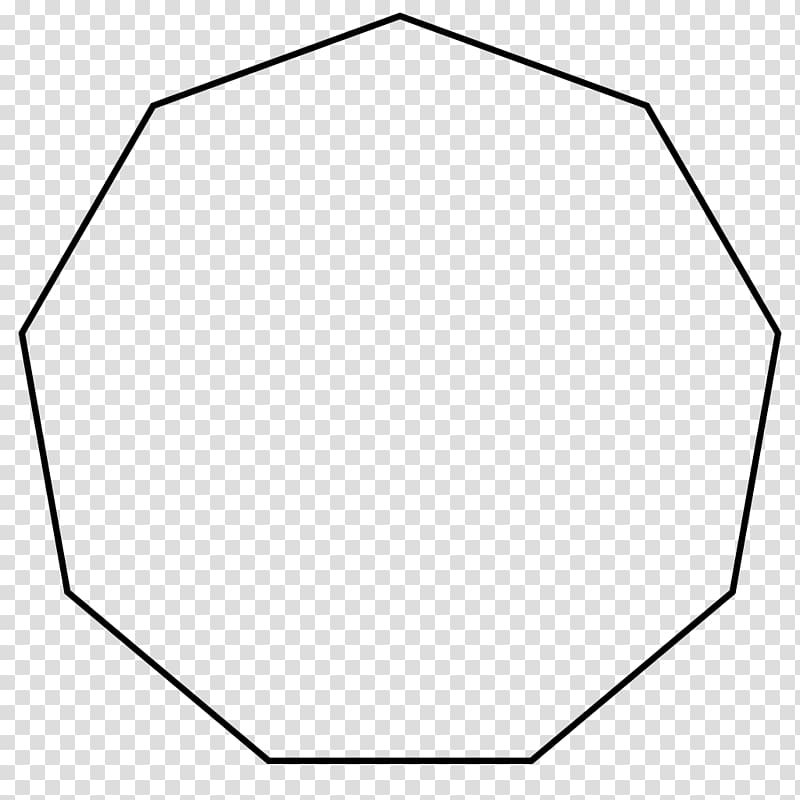 Hendecagon Regular polygon Dodecagon Nonagon, shape transparent background PNG clipart