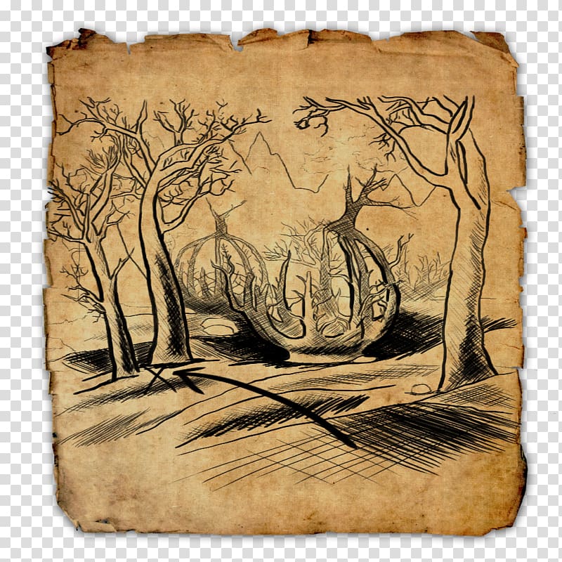 Elder Scrolls Online: Clockwork City Treasure map The Elder Scrolls II: Daggerfall Cyrodiil, map transparent background PNG clipart