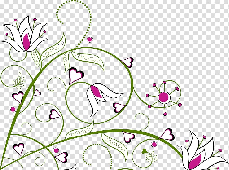 Floral design Leaf Flower, Hand drawn sketch flowers heart-shaped leaves transparent background PNG clipart