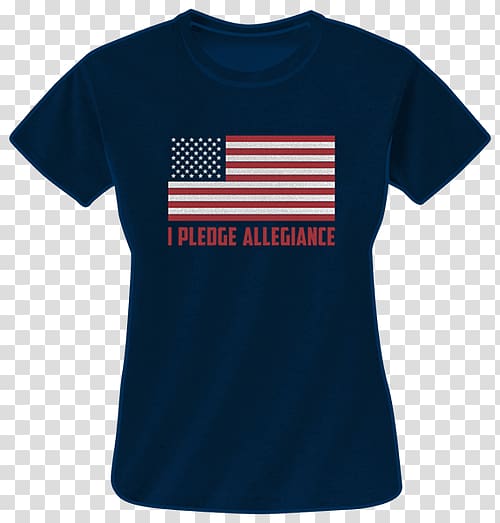 T-shirt United States Sleeve Pledge of Allegiance, Pledge Of Allegiance transparent background PNG clipart