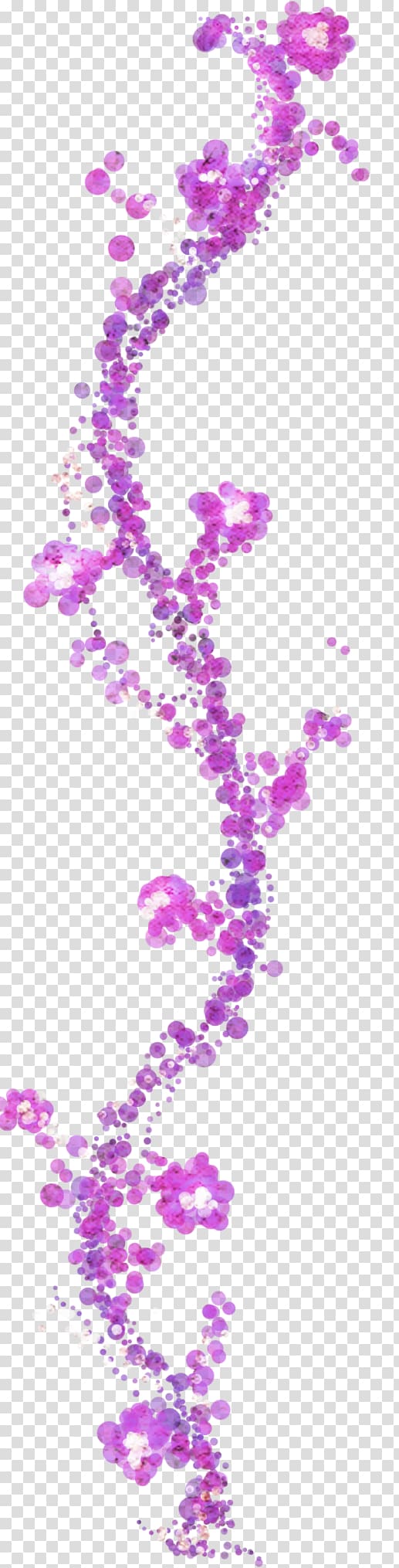 purple petaled floral vine artwork, Flower Watercolor painting Pattern, Floral pattern flowers Tags transparent background PNG clipart