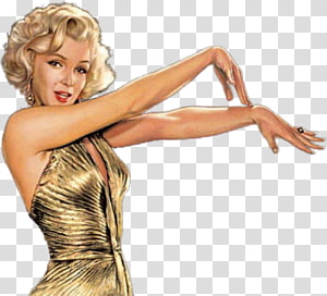 Marilyn Monroe transparent background PNG clipart thumbnail