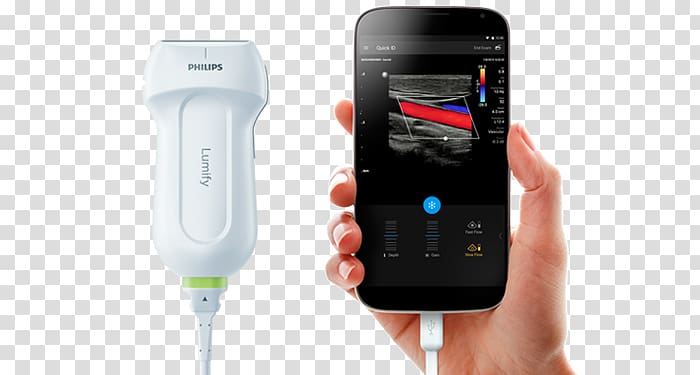 Mobile Phones Ultrasonography Portable ultrasound Philips, hand-held mobile phone transparent background PNG clipart